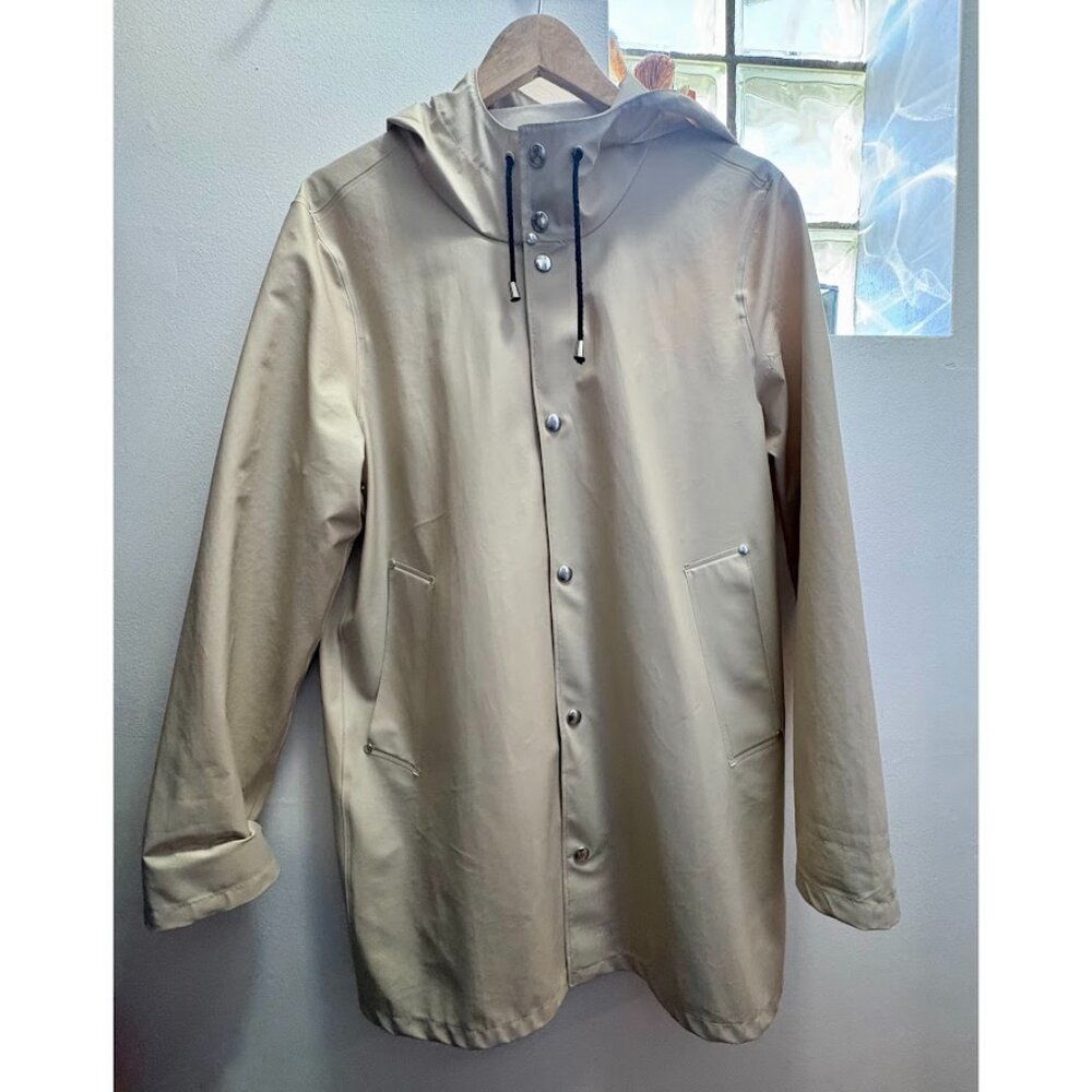 Stutterheim Stockholm Lightweight Raincoat - Oyster